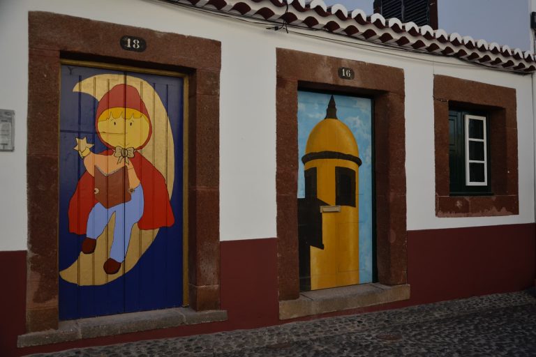 Arte Portas Abertas Old Town Funchal Madeira