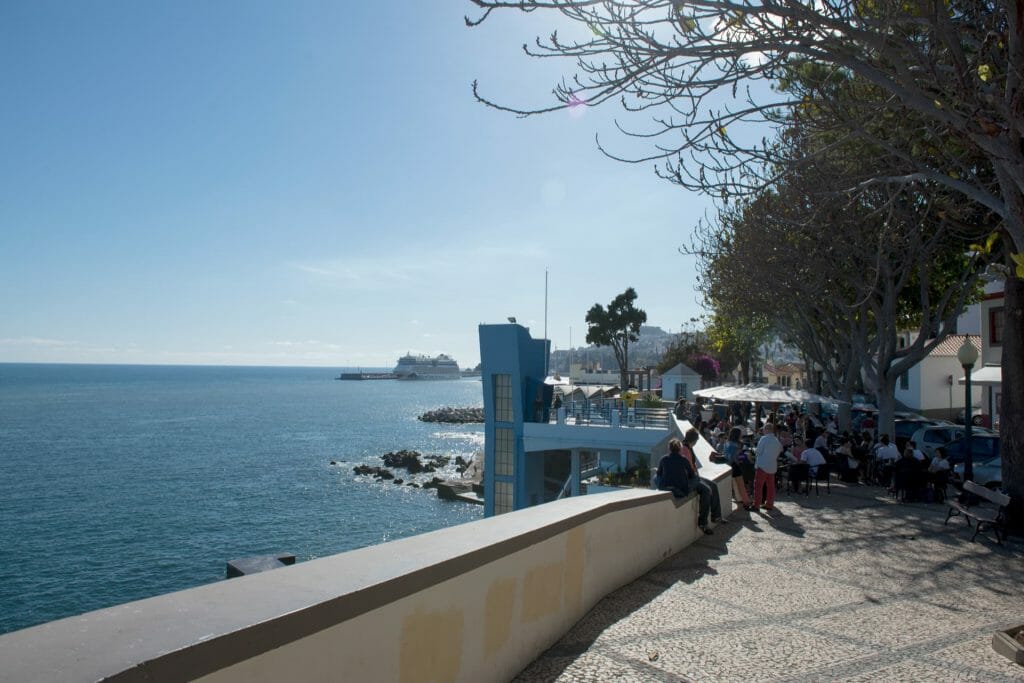 Top 10 Exquisite Open Sea Beaches in Madeira 6 Barreirinha Bar Café Funchal Madeira